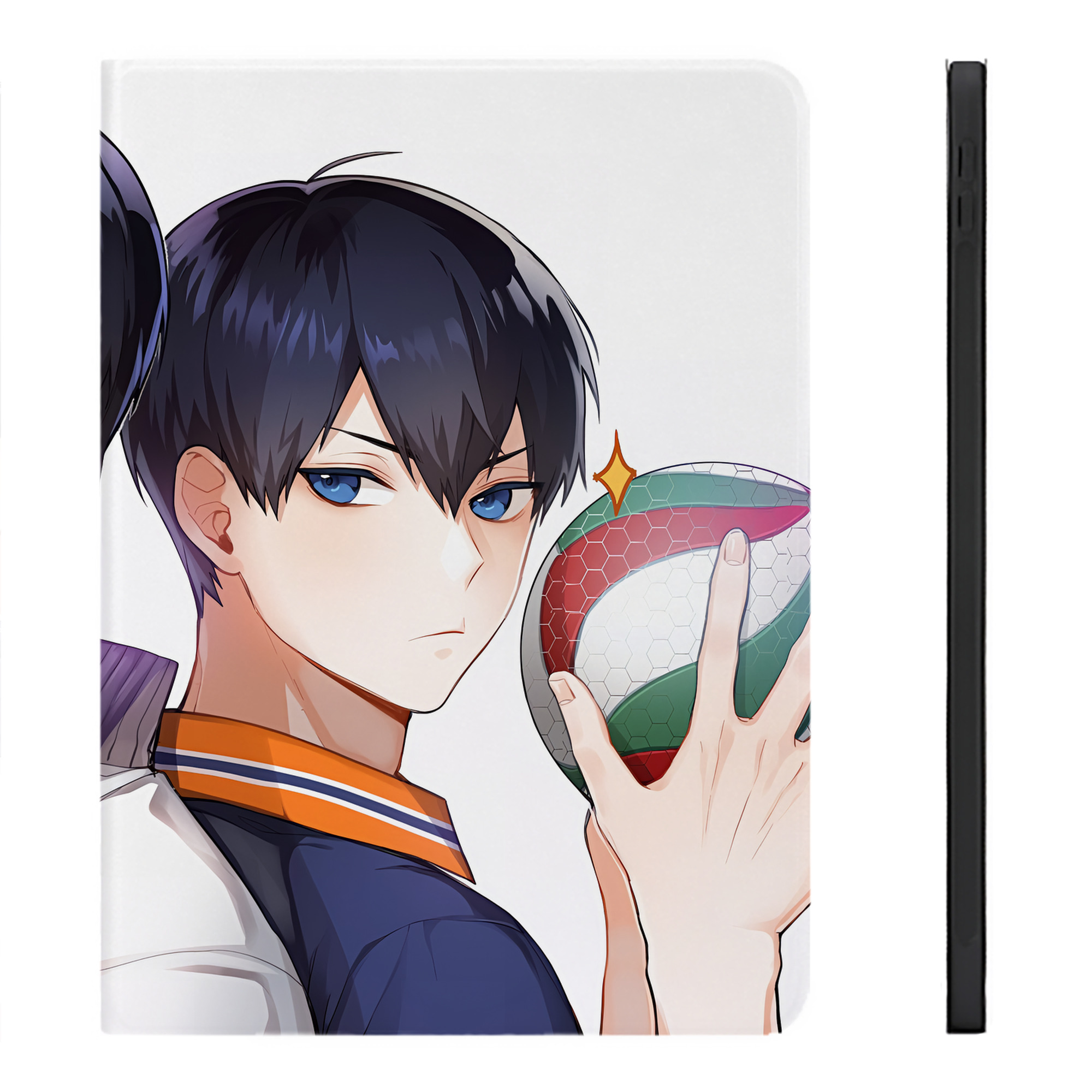 （画像用） ハイキュー!! Haikyu!! IPadケース ペンホルダー付き ブックスタイルデザイン